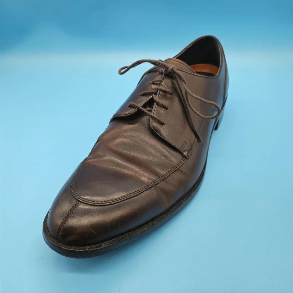 Cole Haan Grand OS Lenox Mens Sz 11.5 Hill Split Toe Derby Oxford Leather Shoes